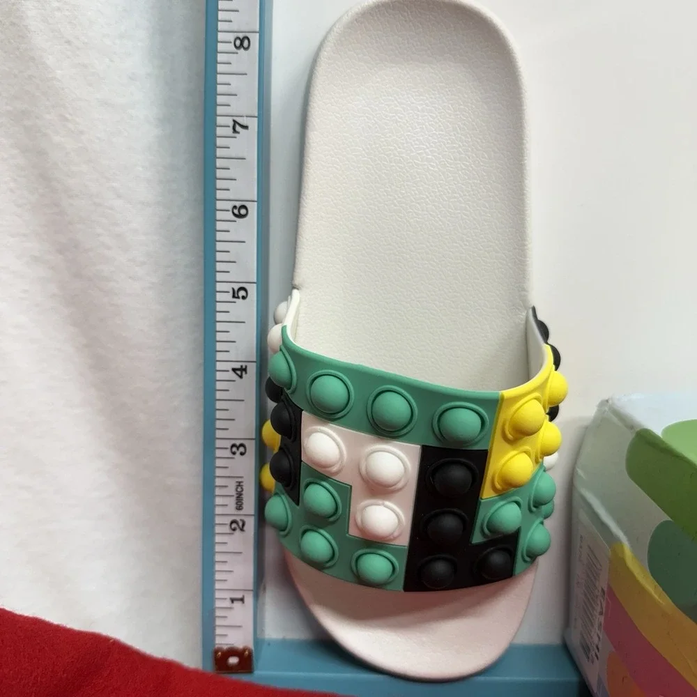 Kids Pop It Slide On Shoes New  Size 1 (32)